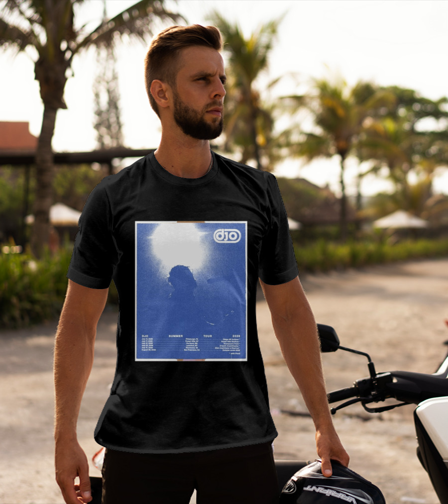 Djo Summer Tour 2026 Pittsburgh New York New Haven Louisville Milwaukee San Francisco T-Shirt