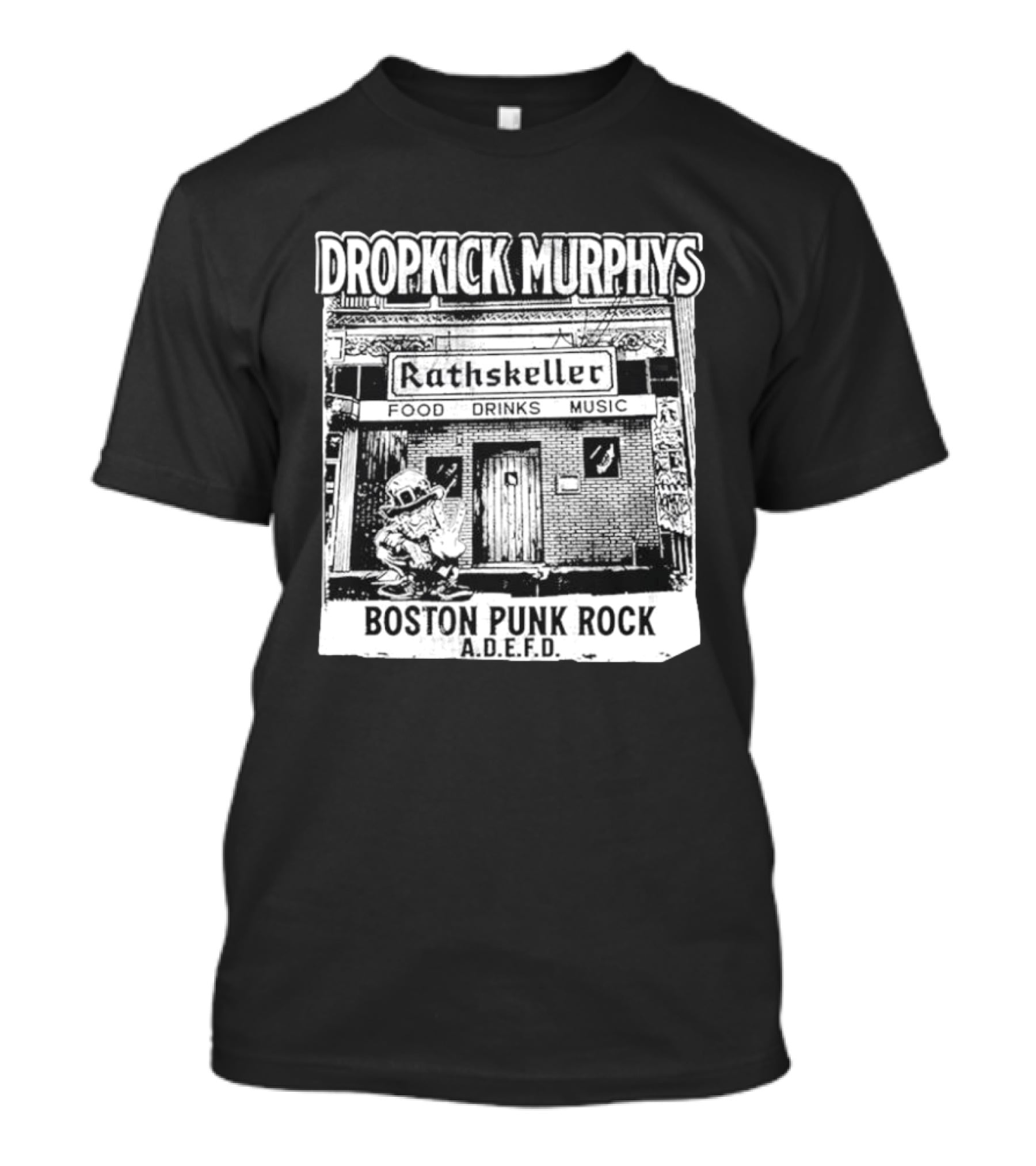 Dropkick Murphys Boston Punk Rock Rathskeller 96 A.D.E.F.D. T-Shirt