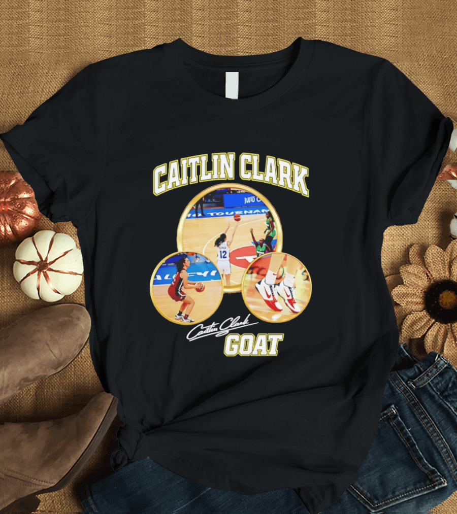 Caitlin Clark Basketball GOAT Highlights 2026 T-Shirt