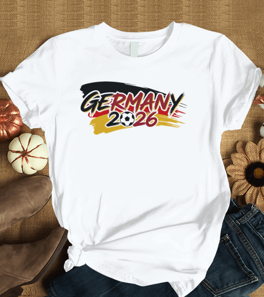 Germany 2026 World Cup Soccer Fan Gear T-Shirt