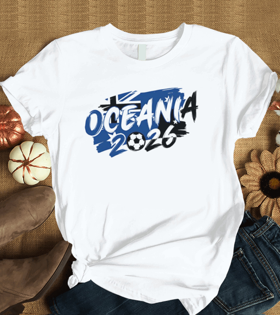 Oceania 2026 Soccer Championship Flag Football T-Shirt