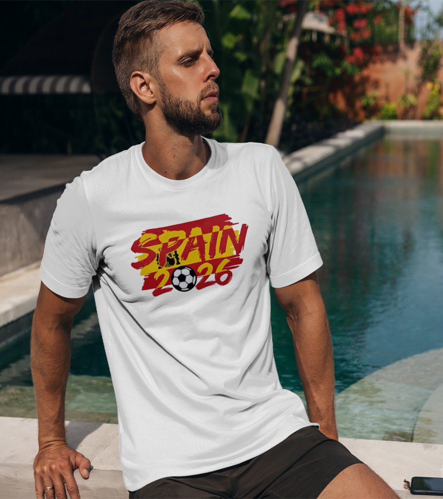 Spain 2026 World Cup Soccer Football Team T-Shirt