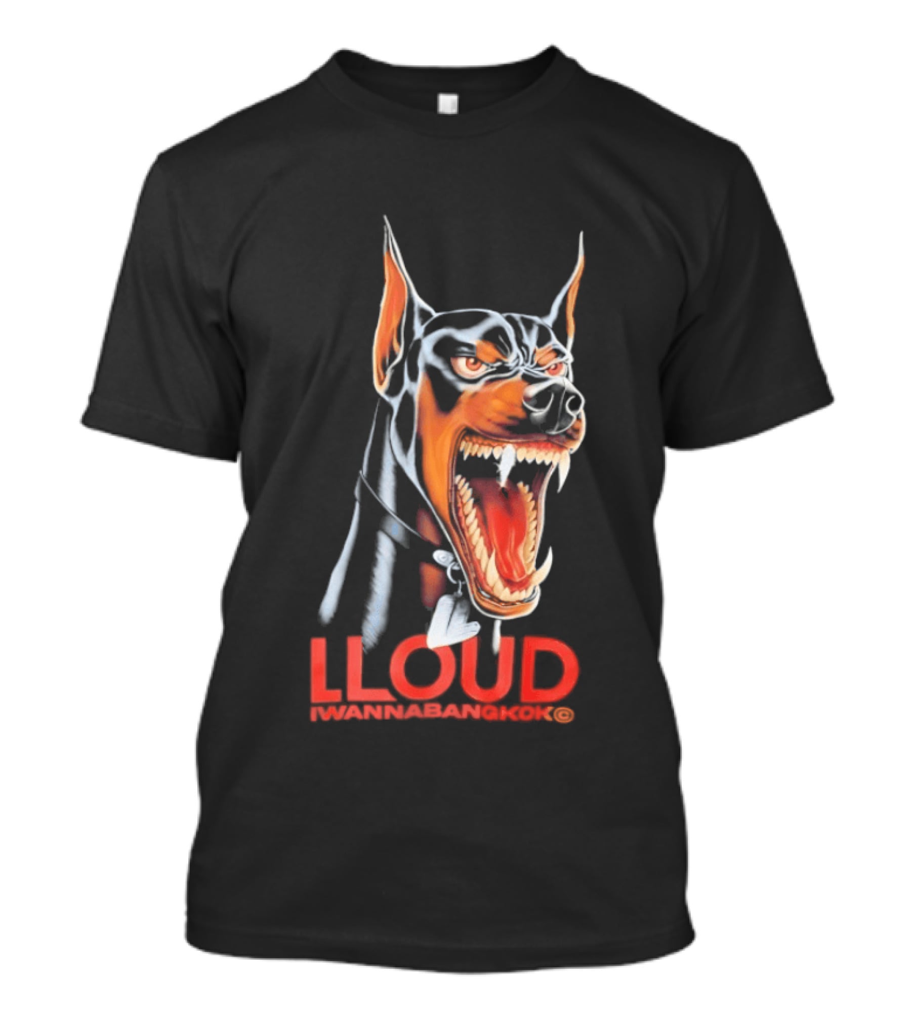 LLoud Doberman Bangkok I Wanna T-Shirt