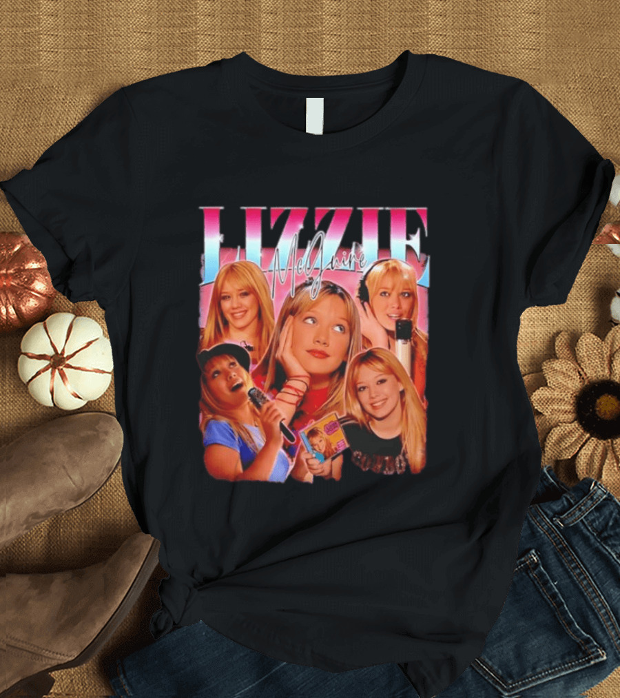 Lizzie McGuire Hilary Duff Disney Channel Nostalgia 90s T-Shirt