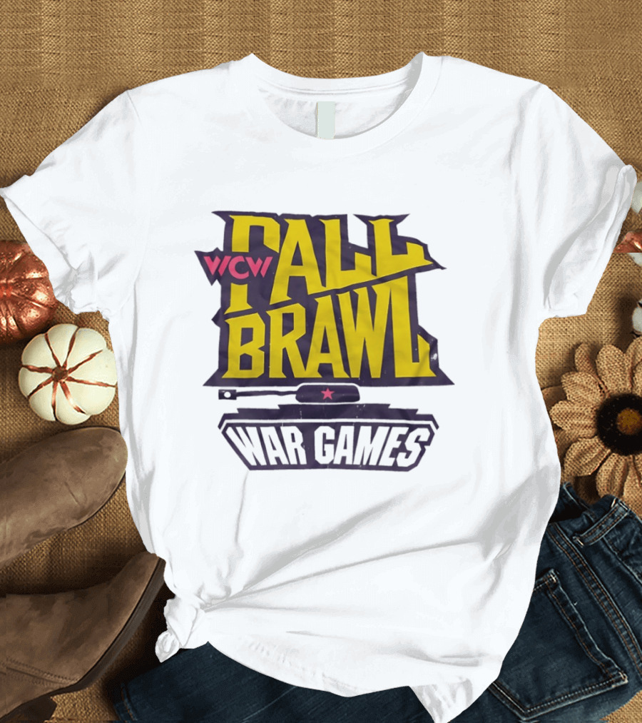 WCW Fall Brawl War Games Tank T-Shirt