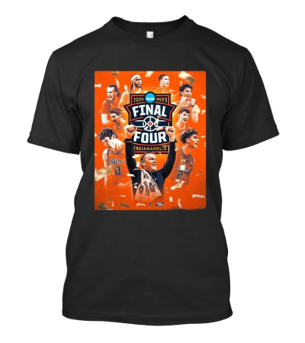 Illinois Fighting Illini 2026 Final Four Indianapolis Celebration T-Shirt