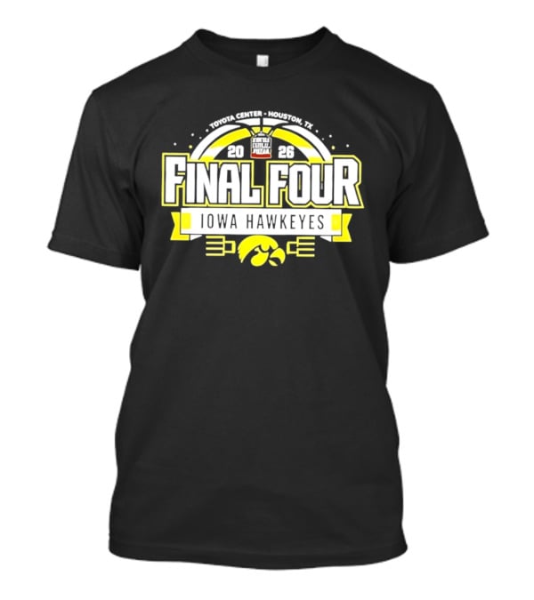 Iowa Hawkeyes NCAA Basketball Final Four 2026 March Madness Arch Madness T-Shirt