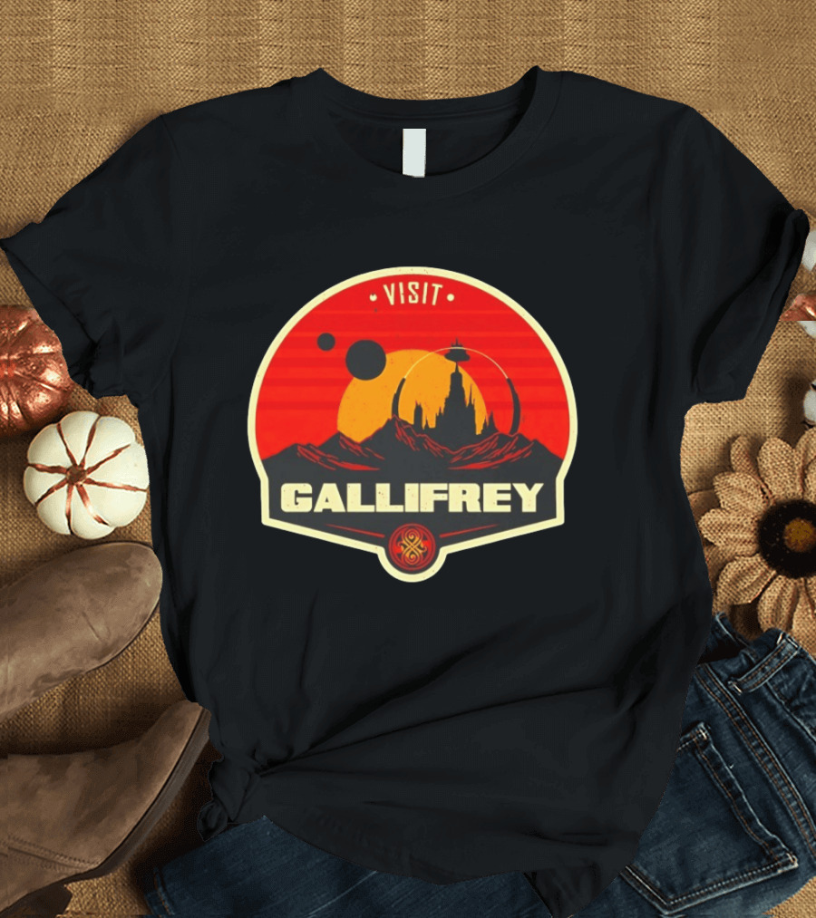 Visit Gallifrey Chrono Citadel Sci Fi World T-Shirt