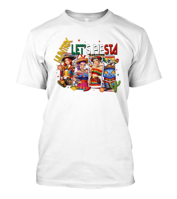 Huntrix Let's Fiesta K Pop Demon Hunter Characters T-Shirt