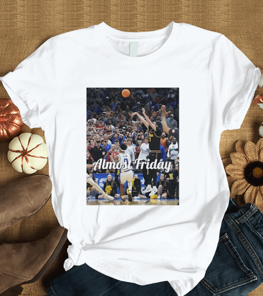 Iowa Hawkeyes Vs Florida NCAA Basketball Game Almost Friday T-Shirt