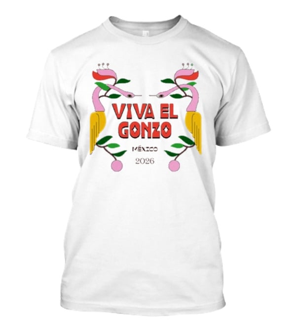 Viva El Gonzo México 2026 Golden Mangrove T-Shirt