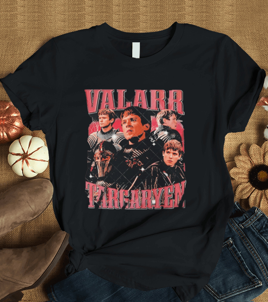 Valarr Targaryen Aegon Rightful Heir Fantasy Saga T-Shirt