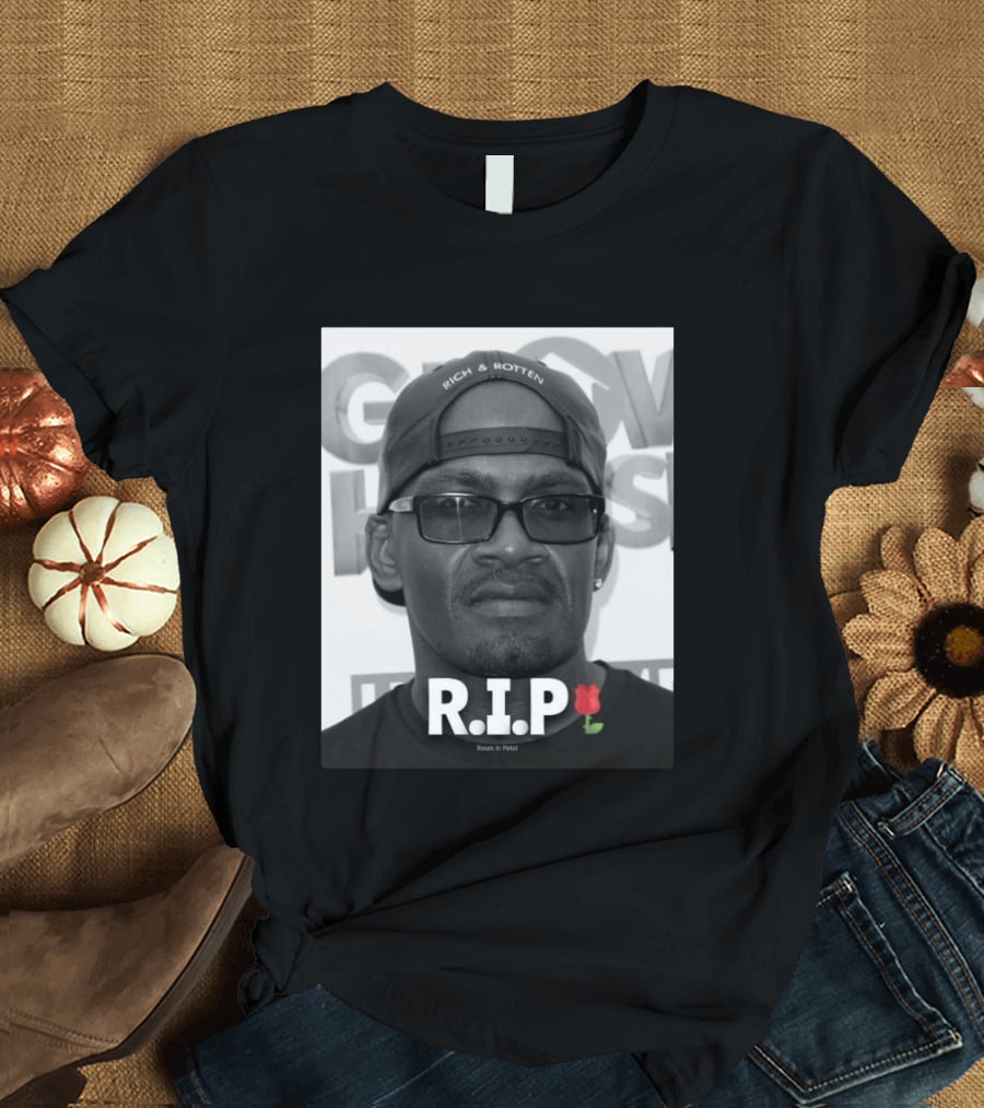 RIP Rich & Rotten Roses In PetalGrove Street Shawn Fonteno T-Shirt