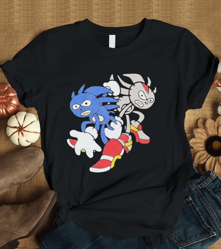 Sanic Coldsteel April Fools Meme Characters T-Shirt