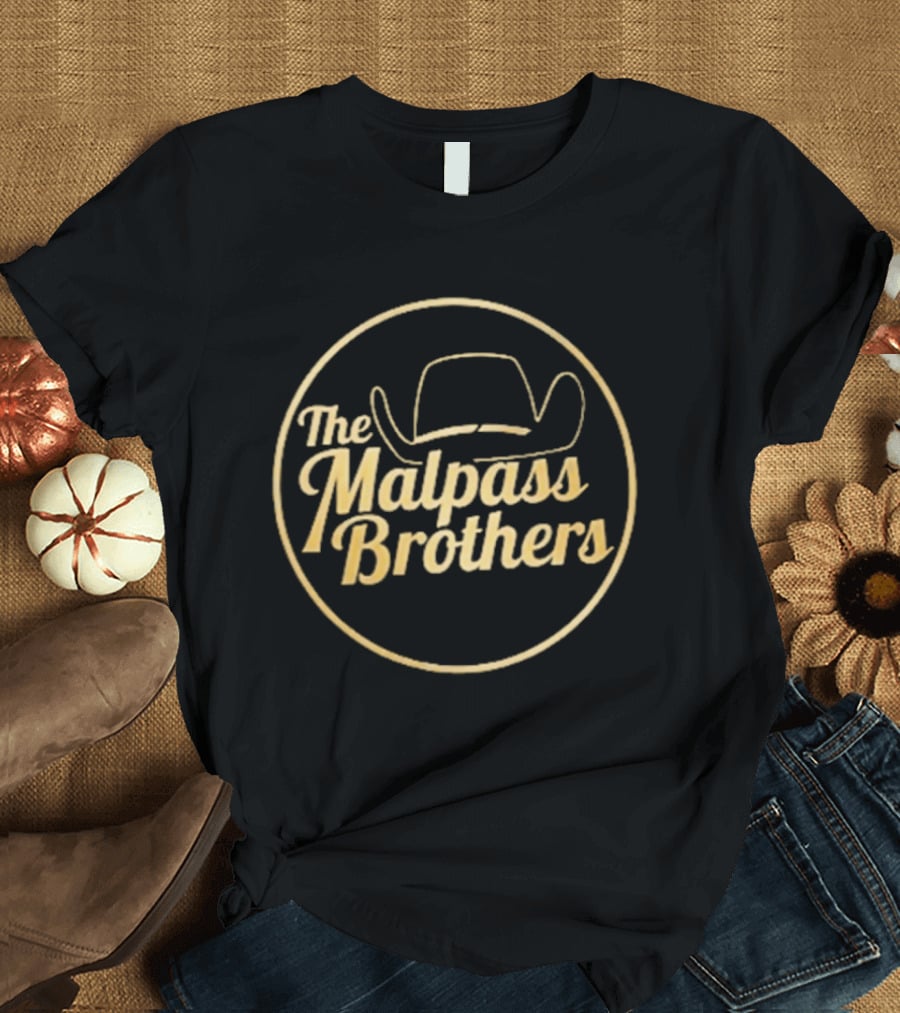 The Malpass Brothers Cowboy Hat Circle T-Shirt