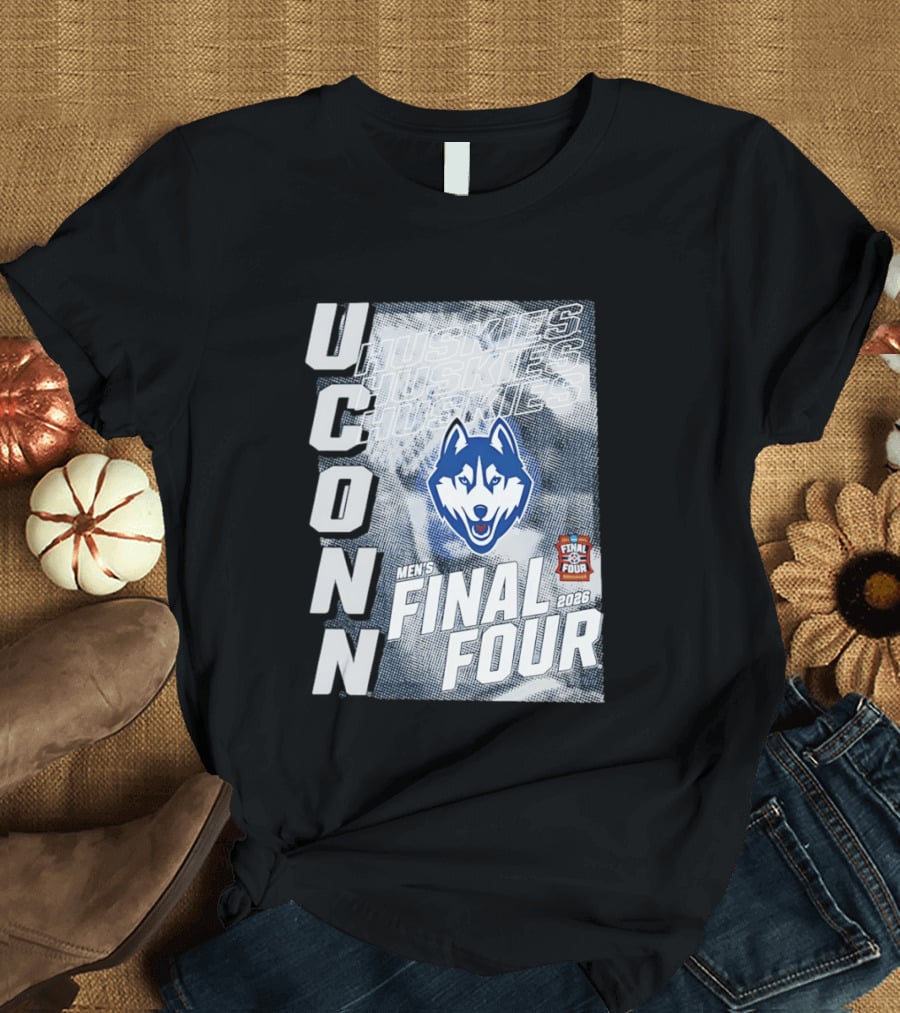 UConn Huskies Men's Final Four NCAA 2026 T-Shirt
