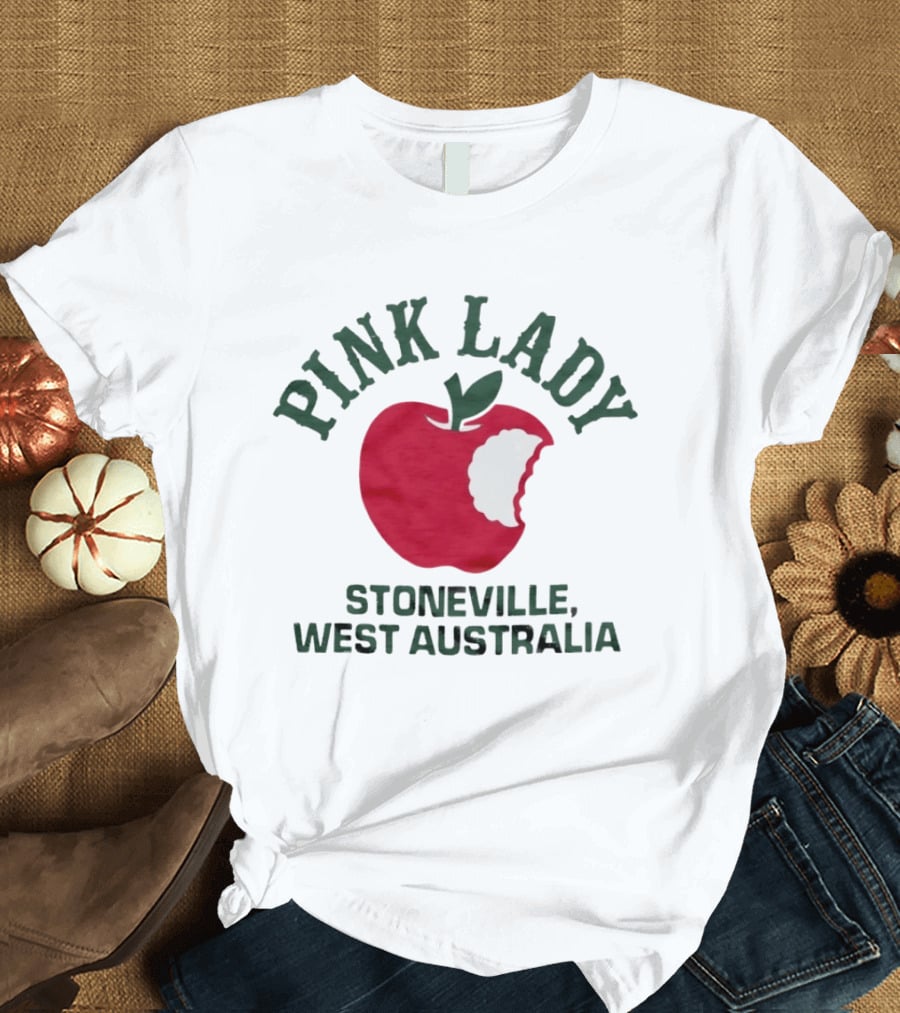 Pink Lady Apple Stoneville West Australia Bite Mark T-Shirt