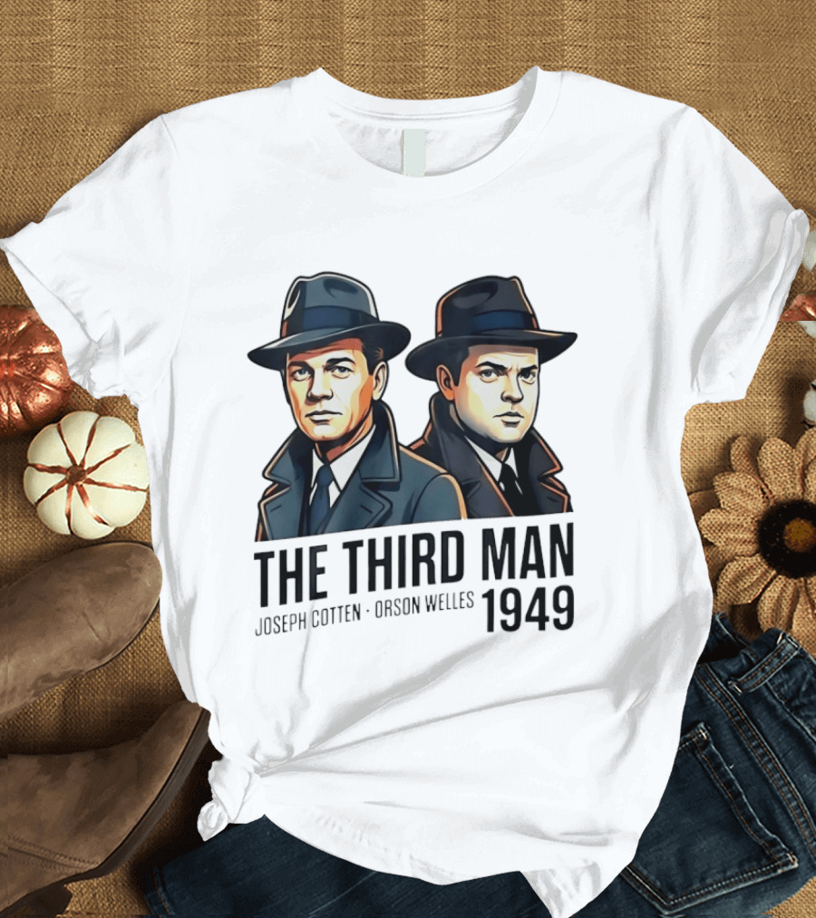 The Third Man Joseph Cotten Orson Welles 1949 T-Shirt