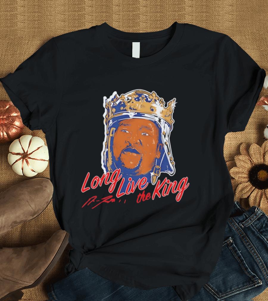 Long Live The King Jose Ramirez Cleveland Guardians MLB Baseball T-Shirt