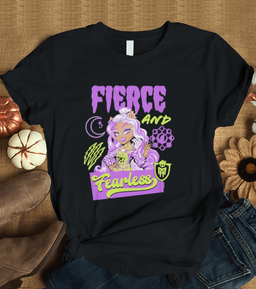 Fierce And Fearless Clawdeen Wolf Monster High T-Shirt