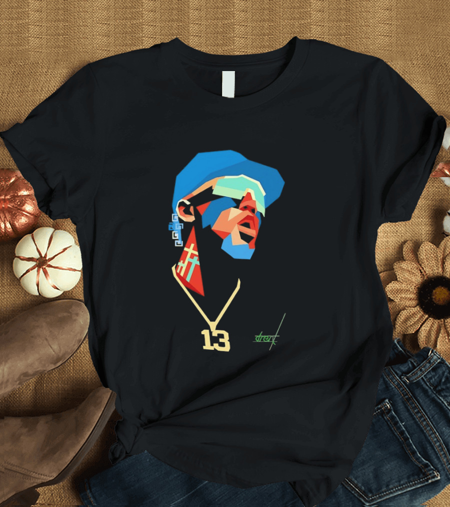 Ronald Acuna Jr 13 Atlanta Braves WPAP Pop T-Shirt