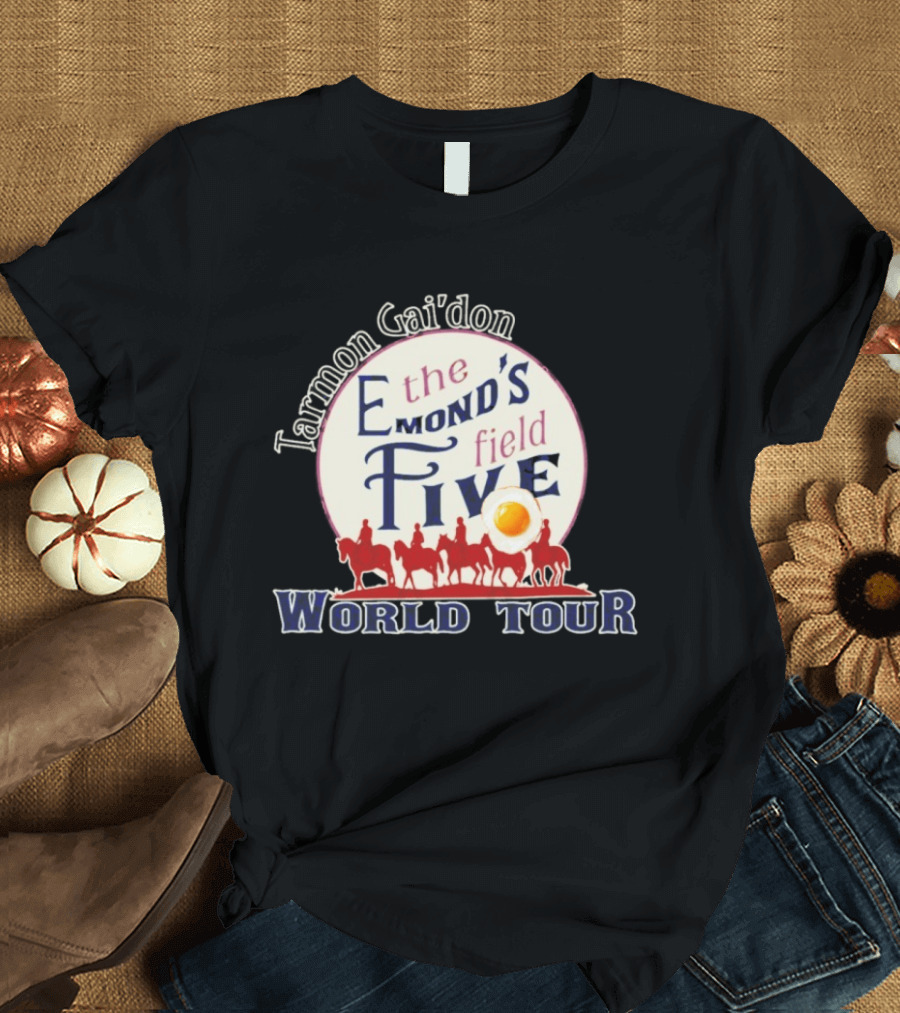 Tarmon Gai'don Emond's Field Five World Tour Silhouette Riders T-Shirt