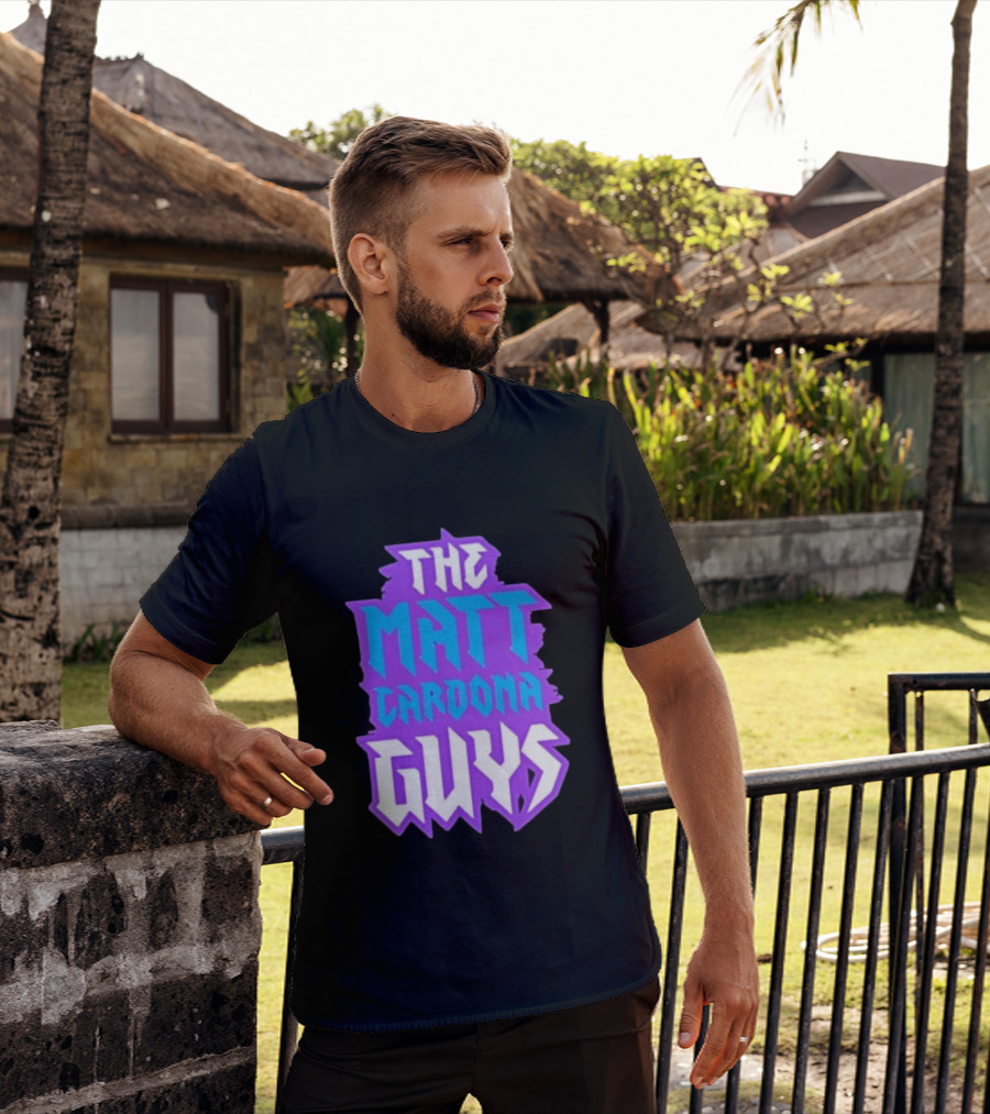 Matt Cardona Guys WWE Fan Merchandise T-Shirt