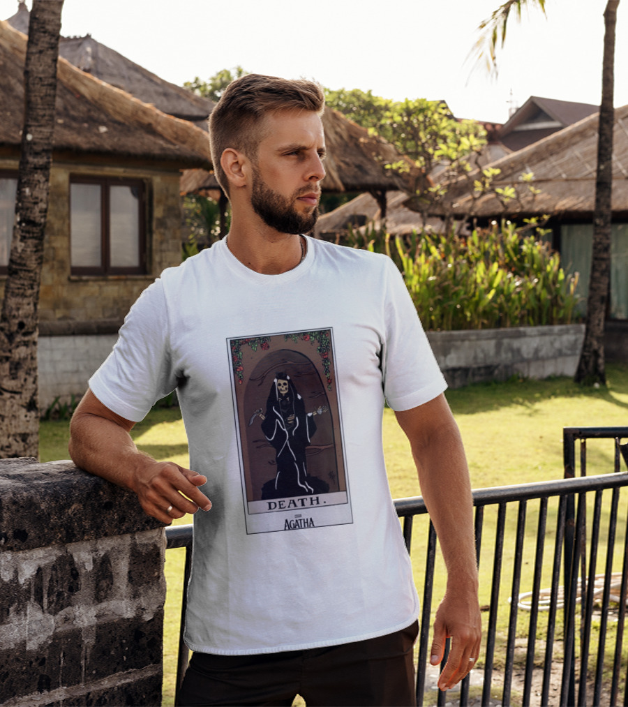 Death Tarot Card Marvel Agatha All Along T-Shirt