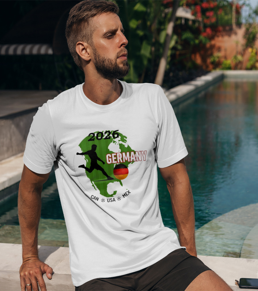 2026 Germany Football CAN USA MEX Soccer World Cup T-Shirt
