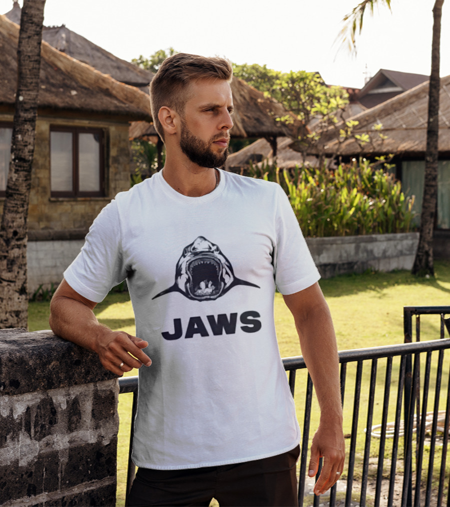 Jaws Iconic Shark Open Mouth T-Shirt