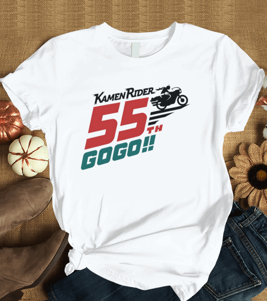 Kamen Rider 55th Anniversary Gogo Biker Celebration T-Shirt