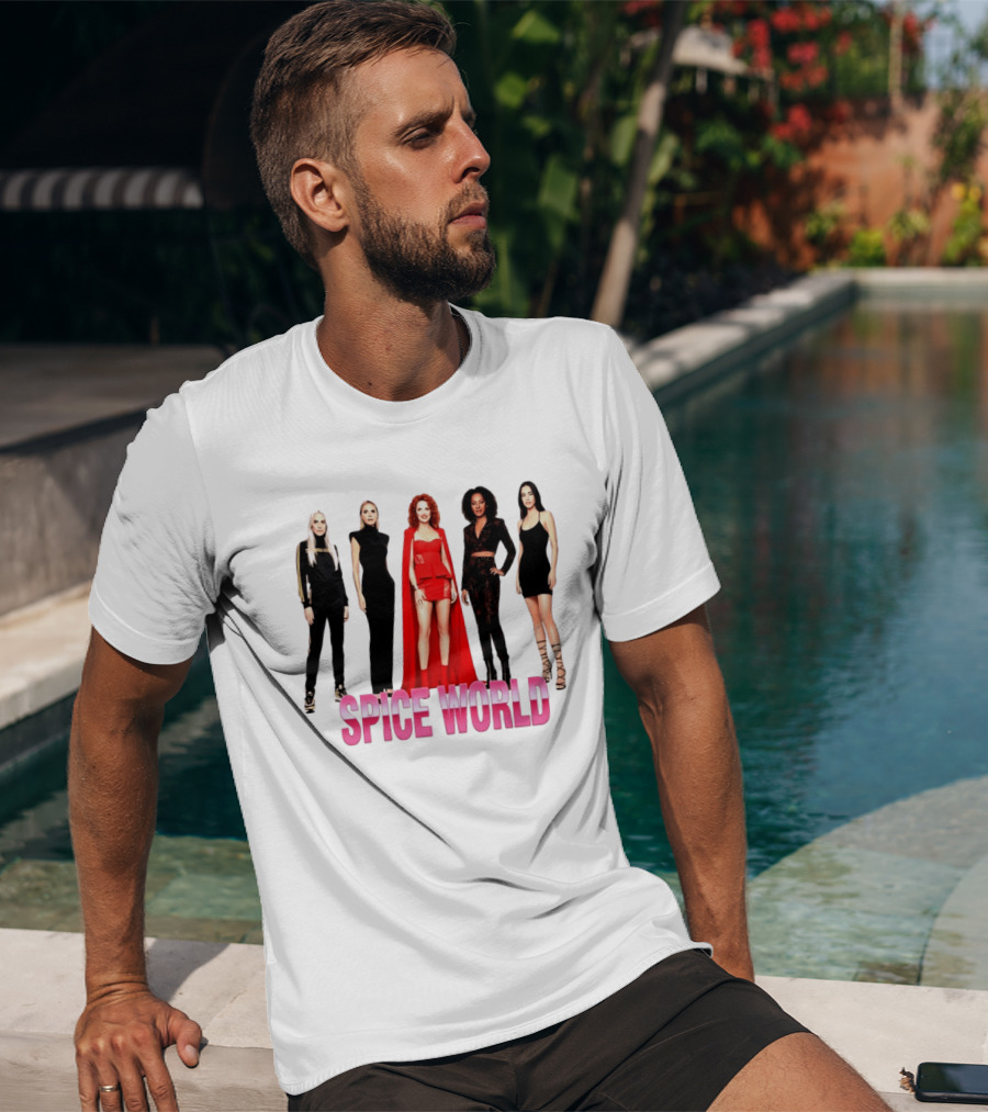 Spice World 90s Girls Music Fashion T-Shirt
