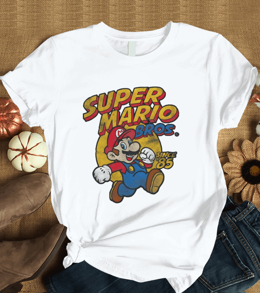Super Mario Bros Since 85 T-Shirt