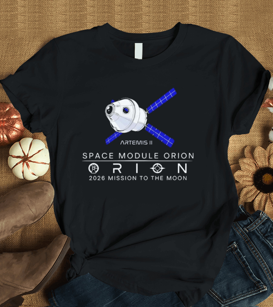 Artemis II Space Module Orion 2026 Mission To The Moon T-Shirt
