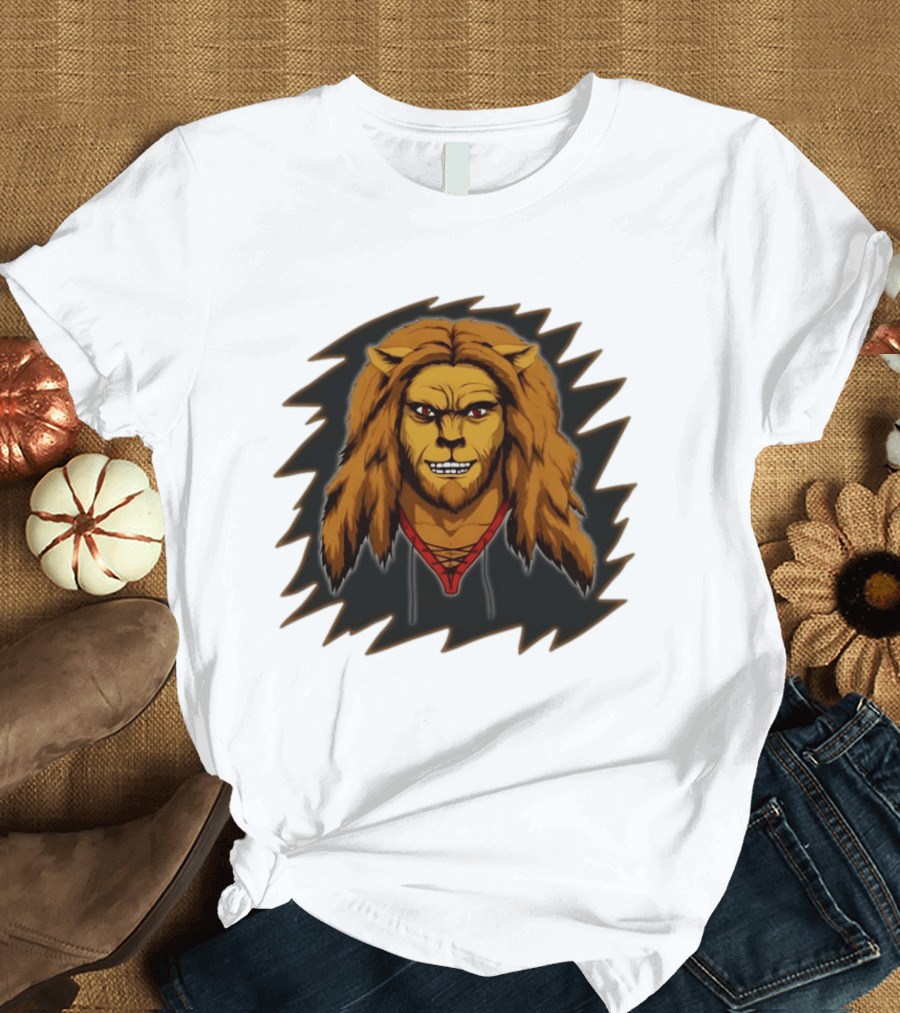 Beast Craft Garrett The Garbage Werewolf Lion Hybrid T-Shirt