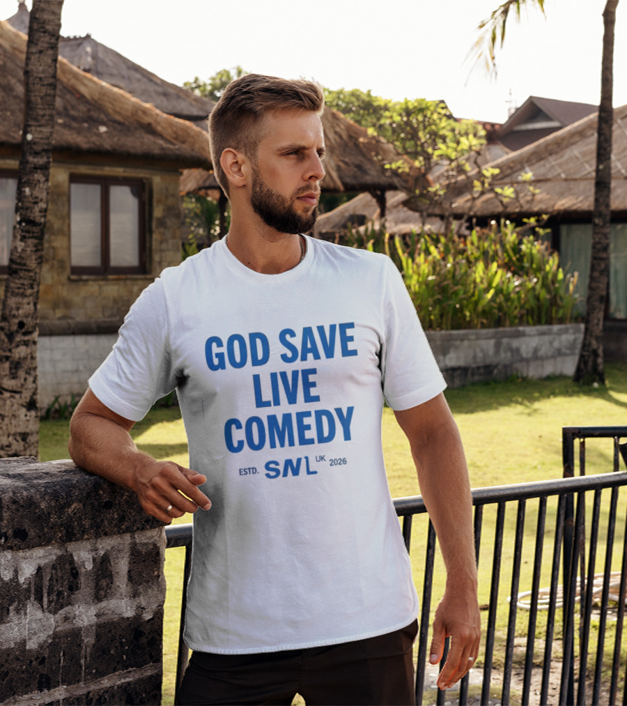 God Save Live Comedy SNL UK 2026 T-Shirt