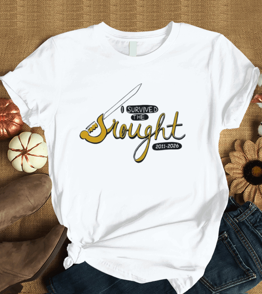 I Survived The Drought 2011 2026 Sword T-Shirt