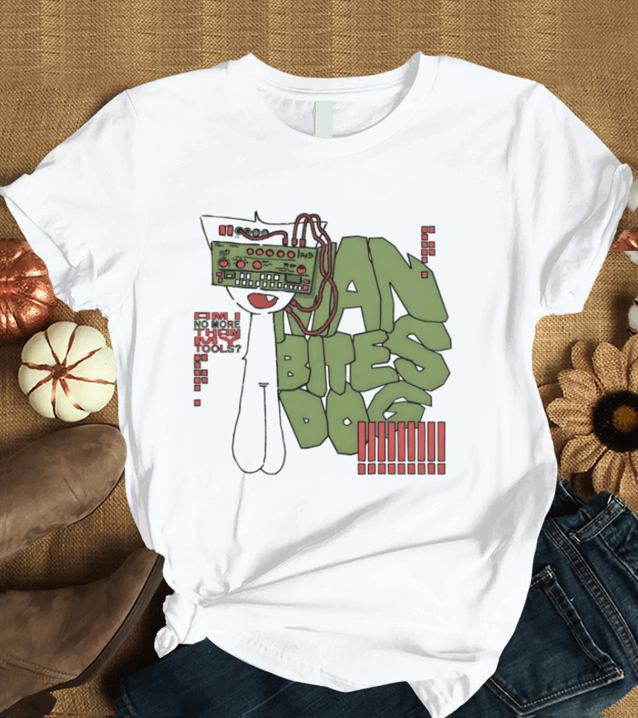 Man Bites Dog MF DOOM Am I No More Than My Tools T-Shirt