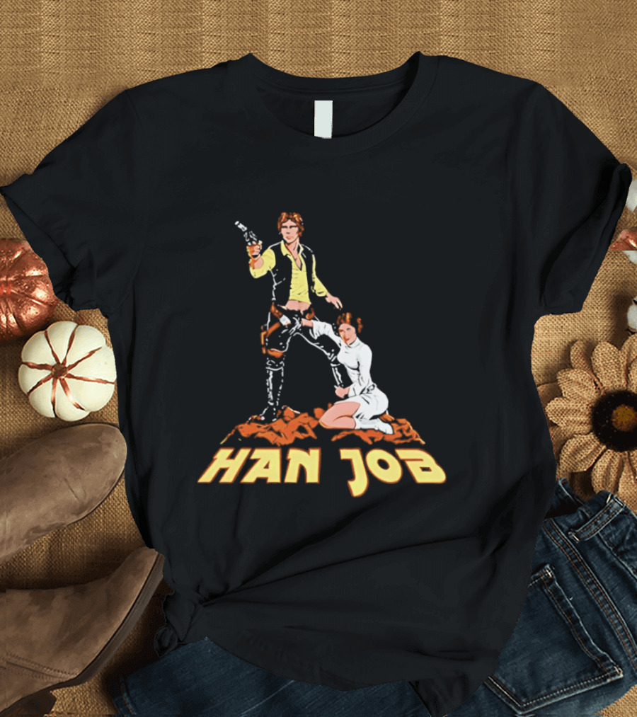 Han Solo Princess Leia Han Job T-Shirt
