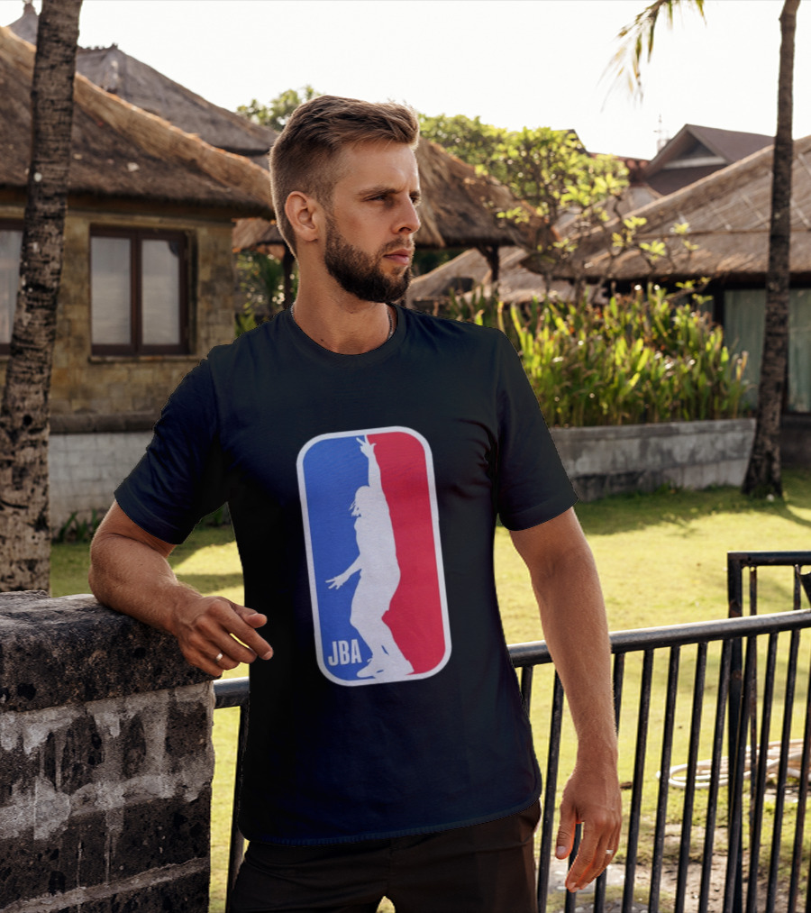 Jalen Brunson Association JBA Red And Blue T-Shirt