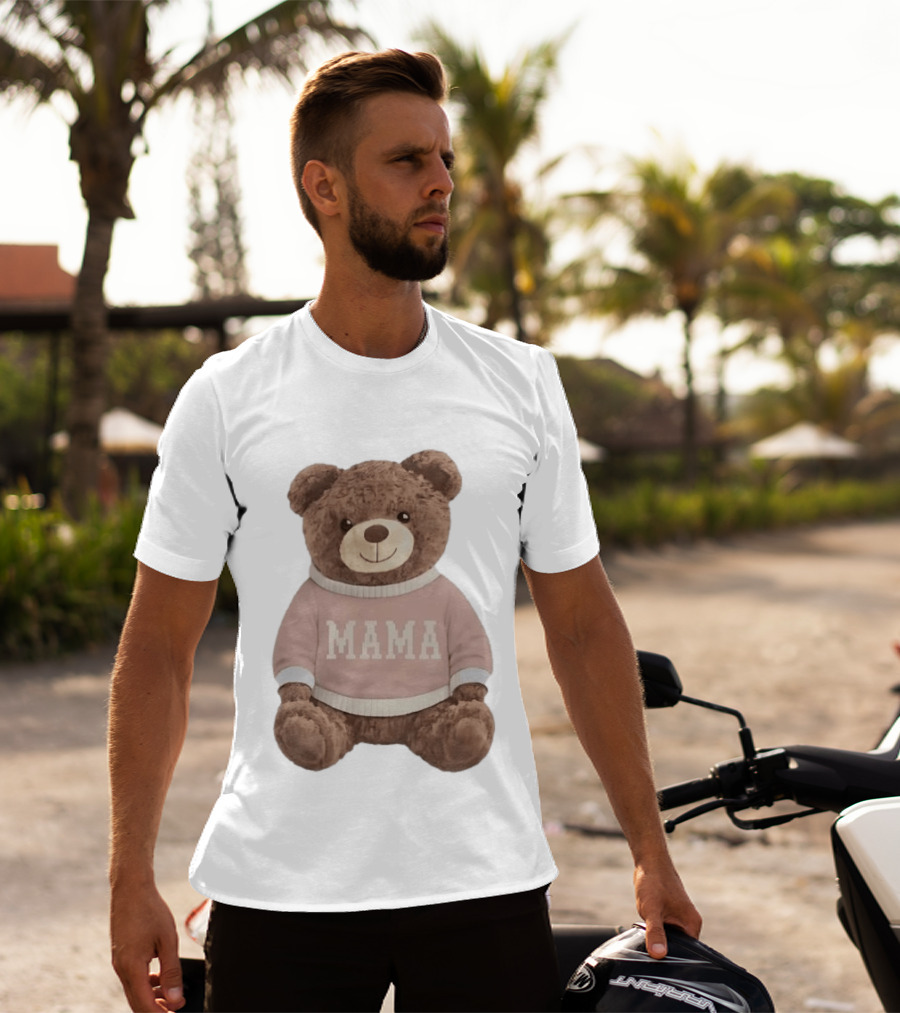 Mama Bear Stuffie Mother's Day 2026 Gift For Moms T-Shirt