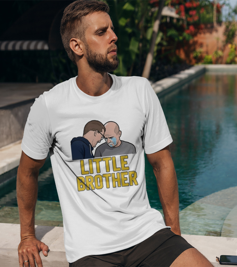 Michigan Wolverines Uconn Huskies Little Brother Crying Dusty May Dan Hurley T-Shirt