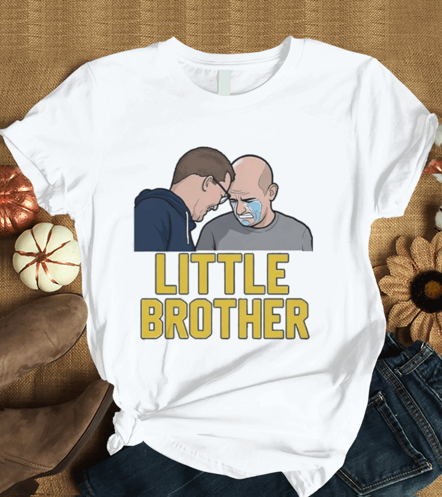 Michigan Wolverines Uconn Huskies Little Brother Crying Dusty May Dan Hurley T-Shirt