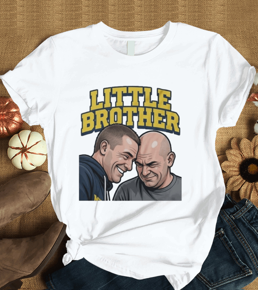 Michigan Wolverines Vs Uconn Huskies Little Brother Dusty May Dan Hurley T-Shirt