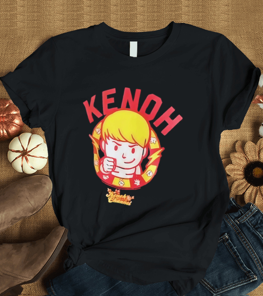 KENOH Chibi Boxer Punch Channel T-Shirt