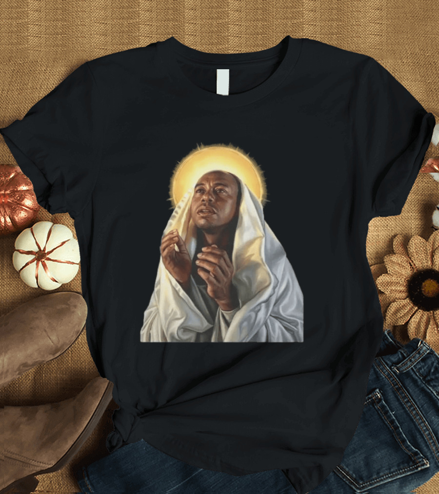 Saint Tiger Woods Shot Halo T-Shirt