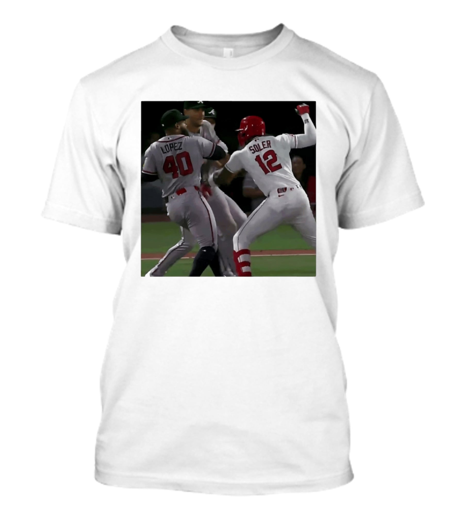 Jorge Soler 12 And Reynaldo Lopez 40 Baseball Duel T-Shirt