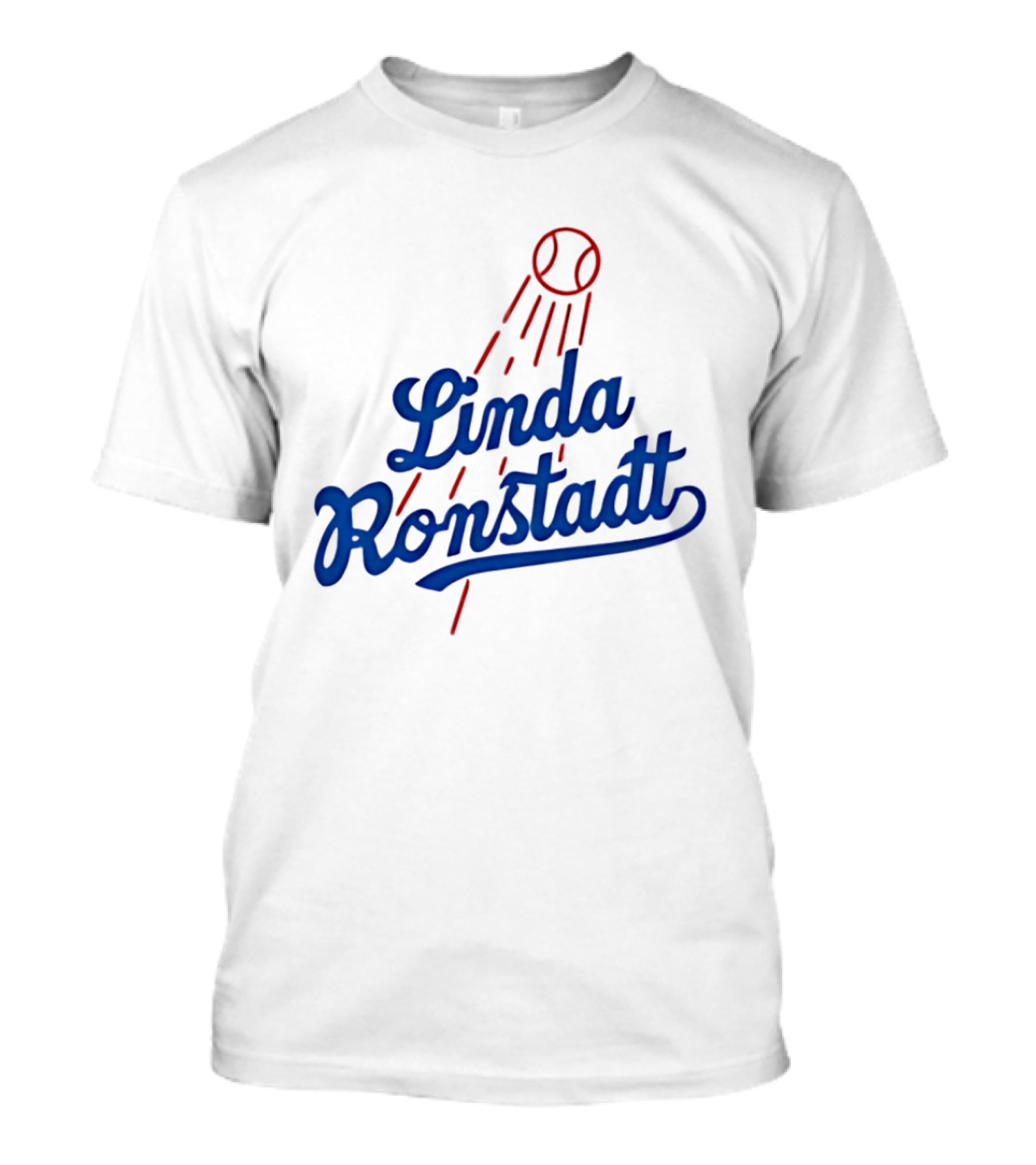 Linda Ronstadt Baseball Tribute Los Angeles T-Shirt