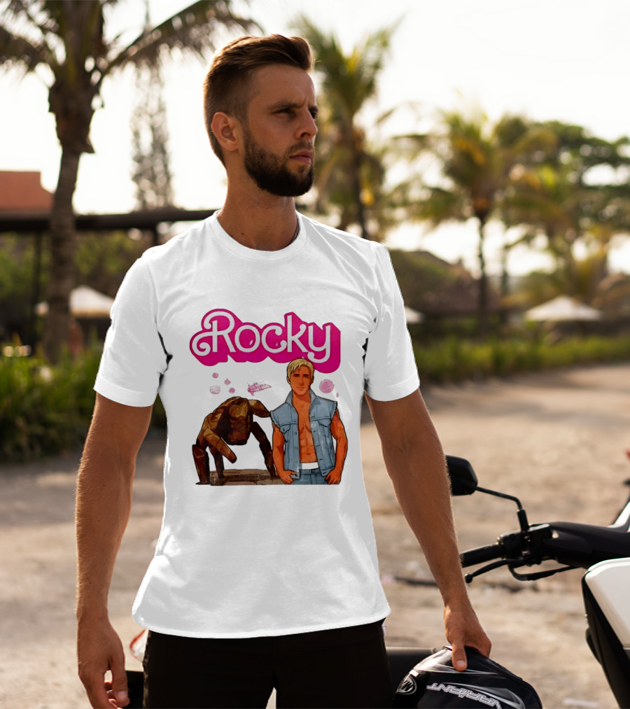 Rocky Project Hail Mary Barbie Mashup Ken Fashion T-Shirt