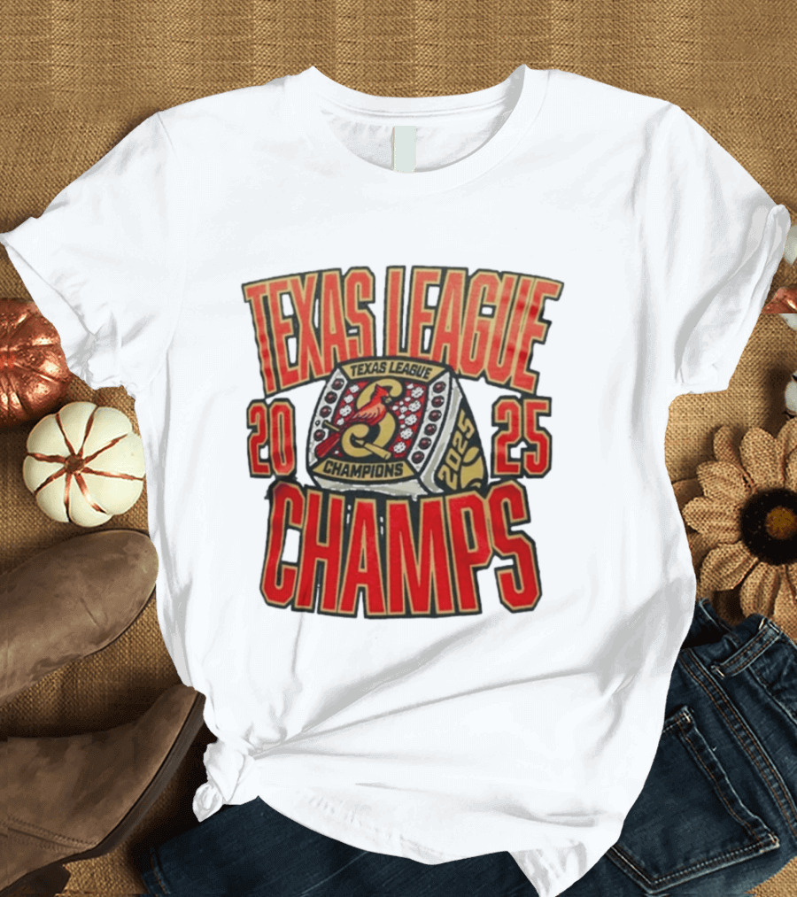 Texas League Champions 2025 Ring T-Shirt